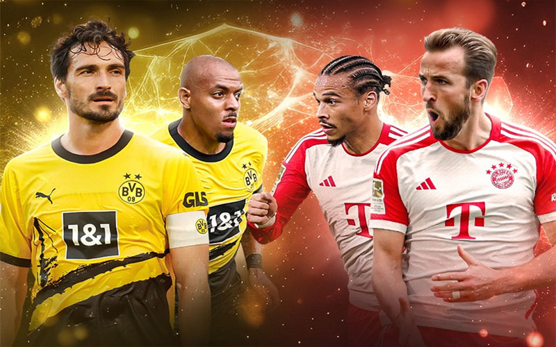 1 dortmund vs bayern munich Sức mạnh và phong độ Dortmund vs Bayern Munich